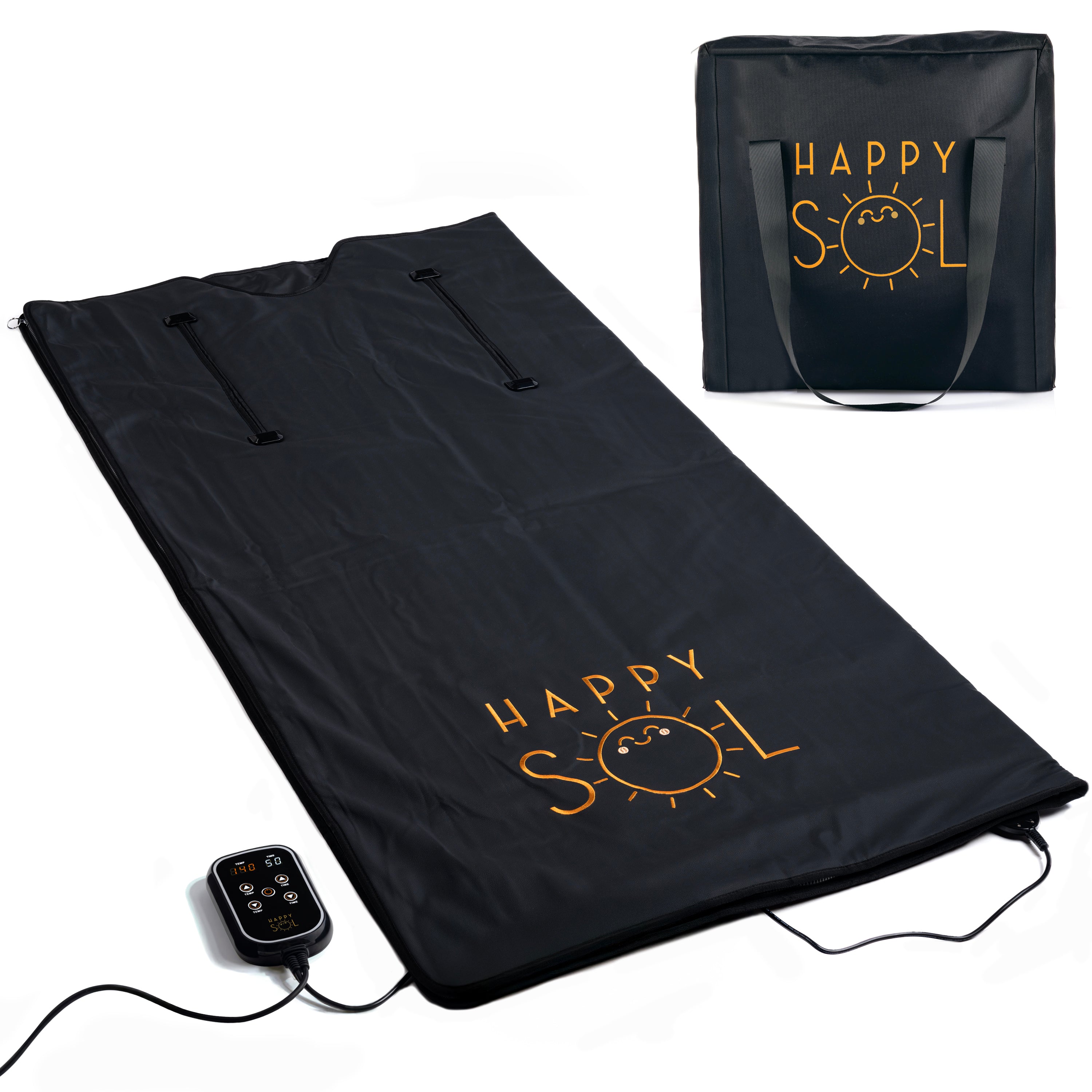 Infrared Sauna Blanket With Arm Holes – Happy Sol Wellness