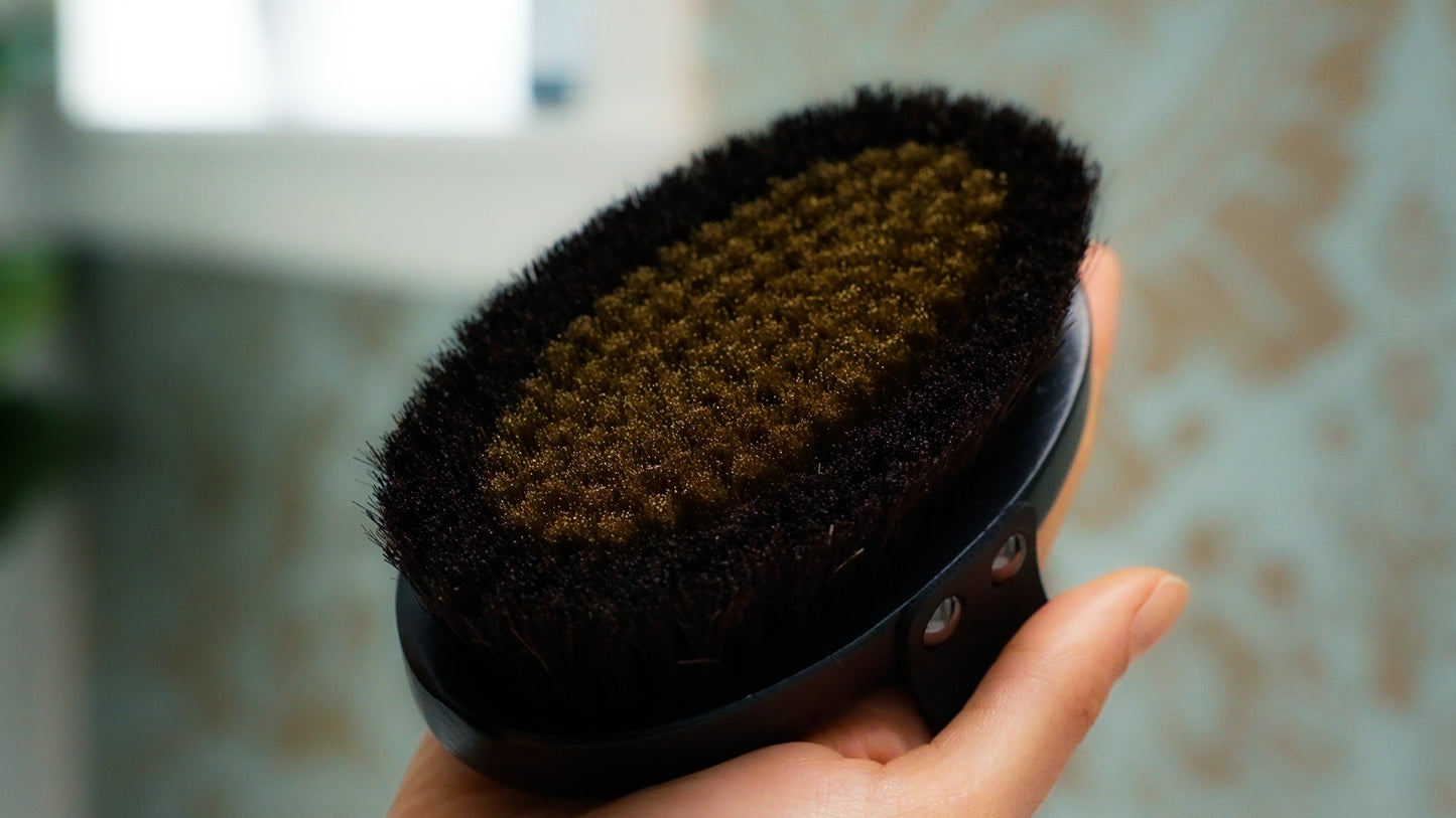 Copper Body Brush